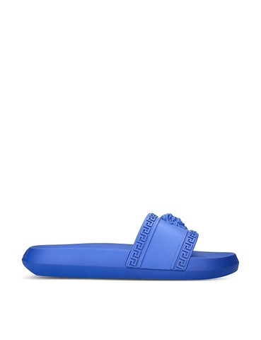 DÉP VERSACE Medusa logo-embossed rubber sliders