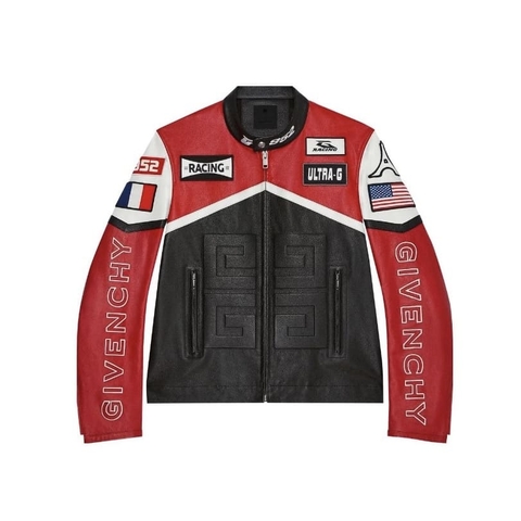 ÁO GIVENCHY BIKER LEATHER JACKET TOP QUALITY AAA