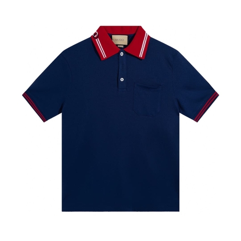 ÁO GUCCI POLO SHIRT BLUE