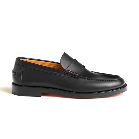 GIÀY HERMES Charrette loafer Noir