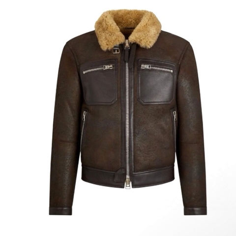 ÁO TOMFORD SUEDE JACKET TOP QUALITY AAA