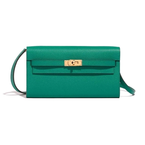TÚI Hermès Kelly To Go Epsom Vert Jade