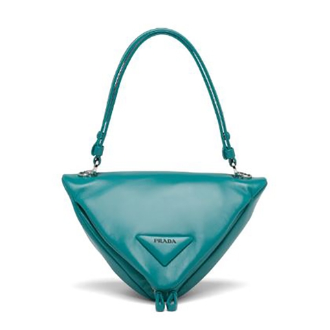 TÚI Prada Padded Nappa Leather Handbag-Lime
