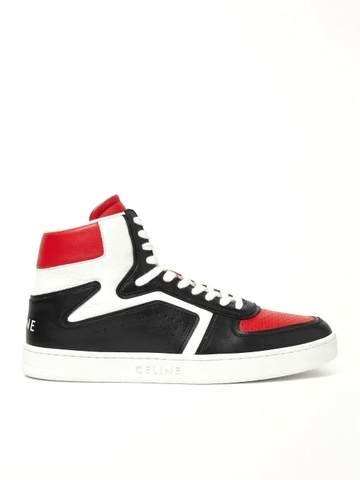 GIÀY CELINE HIGH TOP SNEAKER RED BLACK