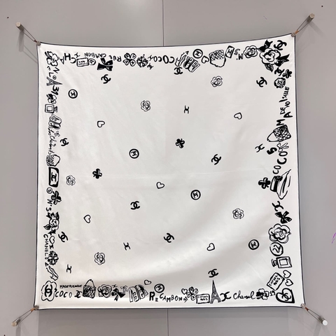 KHĂN CHANEL TOP QUALITY AAA SILK