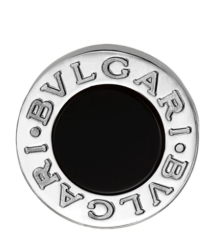 Bông tai BVLGARI White Gold and Onyx BVLGARI BVLGARI Single Stud Earring vàng trắng 18K
