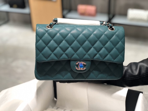 TÚI CHANEL CF 25 CAVIAR GREEN DA HAAS 25