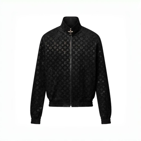 ÁO LOUIS VUITTON BOMBER LEATHER JACKET TOP QUALITY AAA
