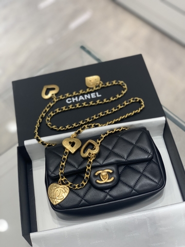 Túi Chanel Classic Flap Bag Mini Black đen