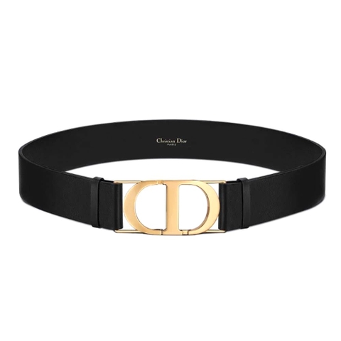 DÂY LƯNG Dior 30 Belt Black Smooth Calfskin 40 MM