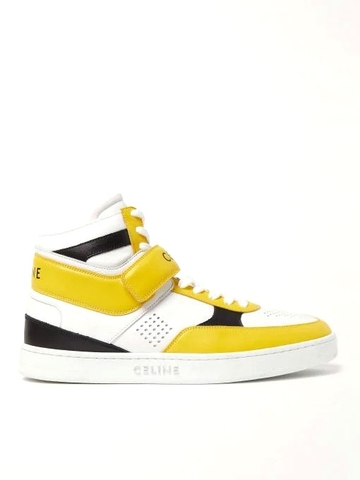 GIÀY CELINE HIGH TOP SNEAKER WHITE YELLOW