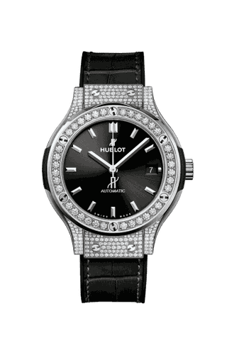 ĐỒNG HỒ HUBLOT CLASSIC FUSION TITANIUM PAVÉ 38MM