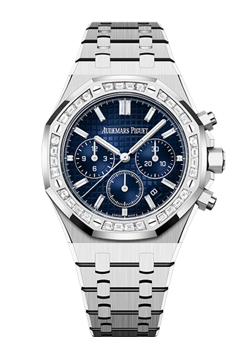 Đồng hồ Ademars Piguet Royal Oak Selfwinding Chronograph mặt số màu xanh navy