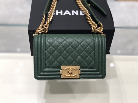 TÚI CHANEL LEBOY CAVIAR BLACK DA HAAS 20