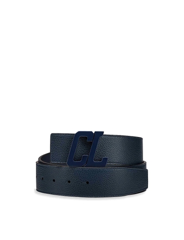 DÂY LƯNG CHRISTIAN LOUBOUTIN Happyrui logo-buckle leather belt