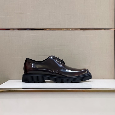 GIÀY BERLUTI CAMDEN DERBY COGNAC HANDMADE TOP QUALITY SHOES AAA