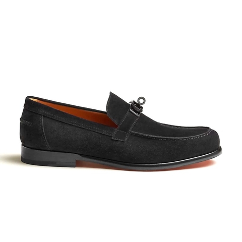 GIÀY HERMES Destin loafer Noir