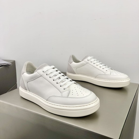 GIÀY BRUNELLO CUCINELLI SNEAKERS LOW TOP SHOES AAA DA BÊ KẾT HỢP DA LỘN