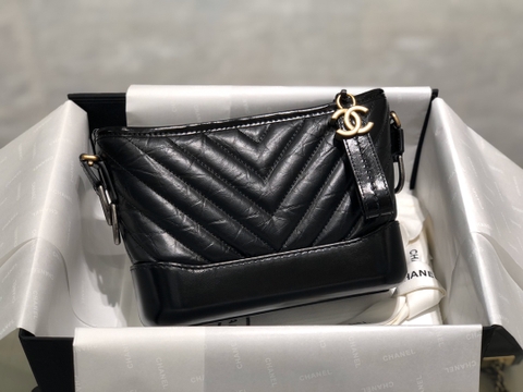 TÚI CHANEL GABRIELLE LAMBSKIN BLACK DA HAAS 20