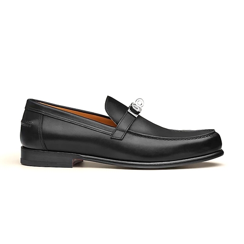 GIÀY HERMES Destin loafer Noir