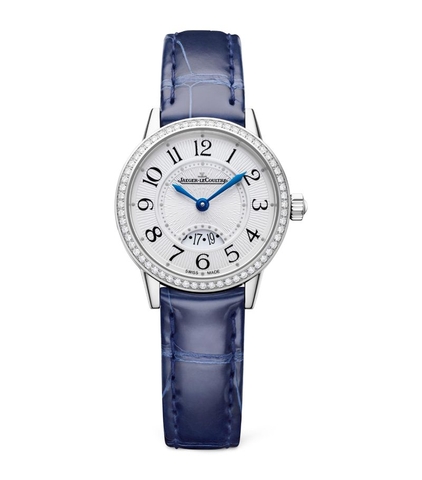 Đồng hồ JAEGER-LECOULTRE Stainless Steel and Diamond Rendez-Vous Date Watch 29mm mặt số màu trắng