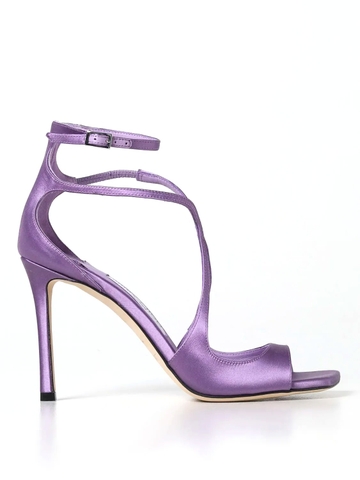 GIÀY JIMMY CHOO Lilac heeled sandals shoes