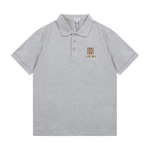 ÁO LOEWE POLO SHIRT GRAY MÀU XÁM