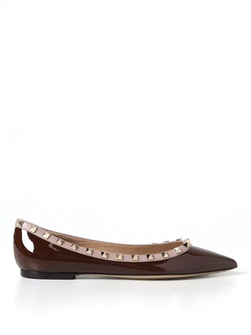 GIÀY VALENTINO GARAVANI Brown ballet flats
