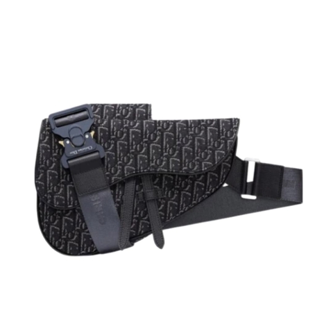 TÚI DIOR SADDLE OBLIQUE DEEP BLACK TOP QUALITY
