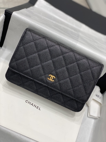 TÚI CHANEL WOC CAVIAR DA HAAS GOLD