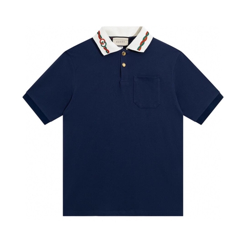 ÁO GUCCI POLO SHIRT BLUE