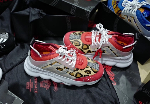 GIÀY Versace Chain Reaction Sneakers