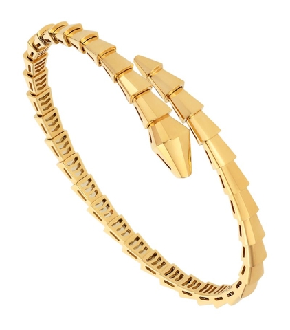 Vòng tay BVLGARI Yellow Gold Serpenti Viper Bracelet vàng vàng 18K