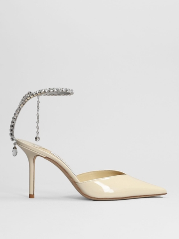 GIÀY JIMMY CHOO White heeled high shoes