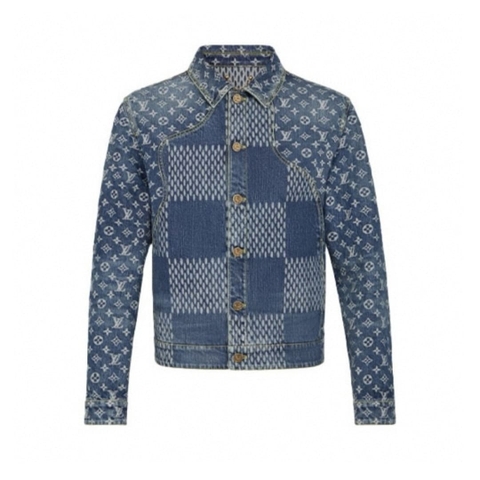 ÁO LOUIS VUITTON DENIM JACKET TOP QUALITY AAA UNISEX