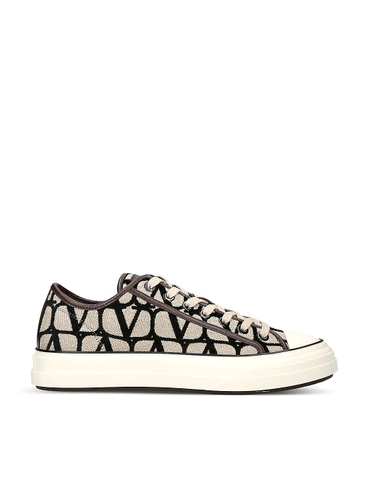 GIÀY VALENTINO GARAVANI VLOGO canvas low-top trainers