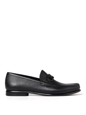GIÀY SALVATORE FERRAGAMO Black Buckle loafer