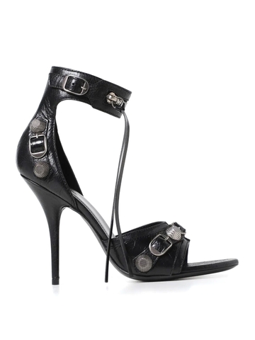 GIÀY BALENCIAGA Black heeled sandals shoes
