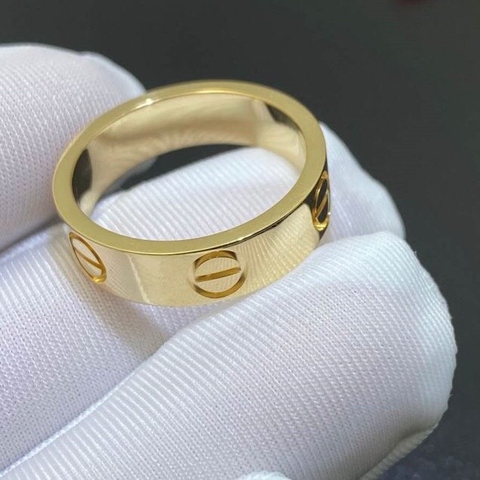 NHẪN CARTIER LOVE RING YELLOW GOLD 18K YELLOW GOLD