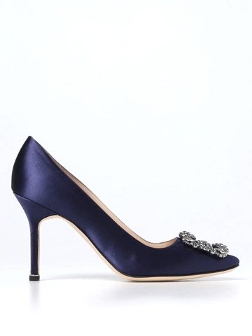 GIÀY MANOLO BLAHNIK Coban satin pumps shoes