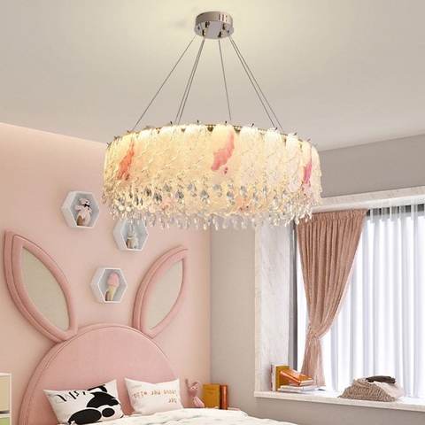 Đèn Chùm lông vũ căn hộ cao cấp sang trọng phong cách Ý S189(Liên hệ để được giá tốt nhất)