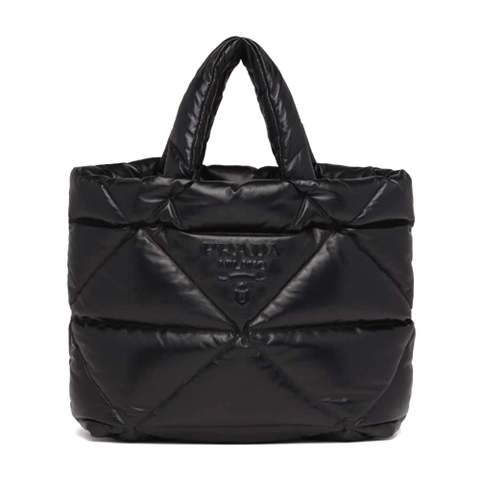 TÚI Prada Padded Nappa Tote Bag-Black