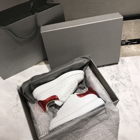 GIÀY ALEXANDER MCQUEEN SNEAKERS SHOES AAA UNISEX NAM VÀ NỮ DA BÊ HẢO HẠNG