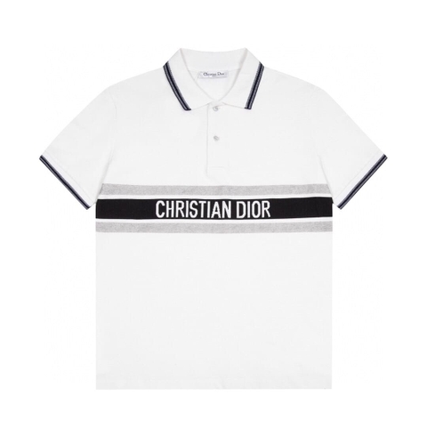 ÁO DIOR POLO SHIRT WHITE