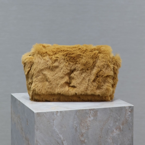 TÚI SAINT LAURENT KATE RABBIT FUR BAG TOP QUALITY LÔNG THỎ
