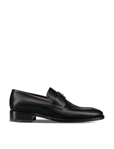 GIÀY CHRISTIAN LOUBOUTIN Varsimoc monogram-plaque leather loafers
