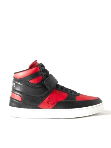 GIÀY CELINE HIGH TOP SNEAKER RED BLACK