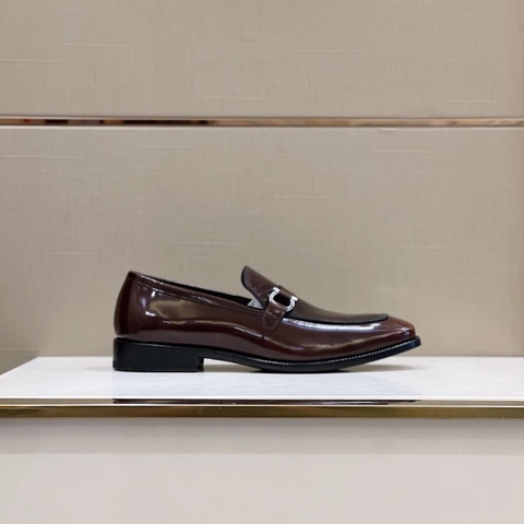 GIÀY SALVATORE FERRAGAMO LOAFER BROWN TOP QUALITY SHOES AAA