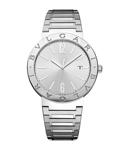 Đồng hồ BVLGARI Stainless Steel Automatic mặt số màu bạc