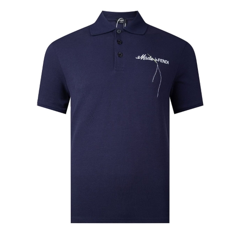 ÁO FENDI POLO SHIRT BLUE MÀU XANH
